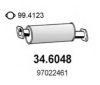OPEL 852467 Middle Silencer